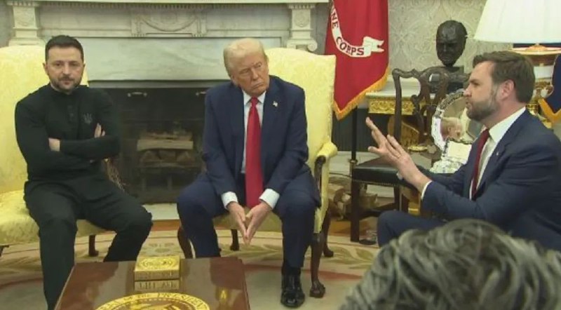 » 4、 特朗普和泽连斯基当面激烈争论美国总统特朗普2月28日与到访白宫的乌克兰总统泽连斯基在媒体前爆发激烈争吵，泽连斯基提前离开白宫