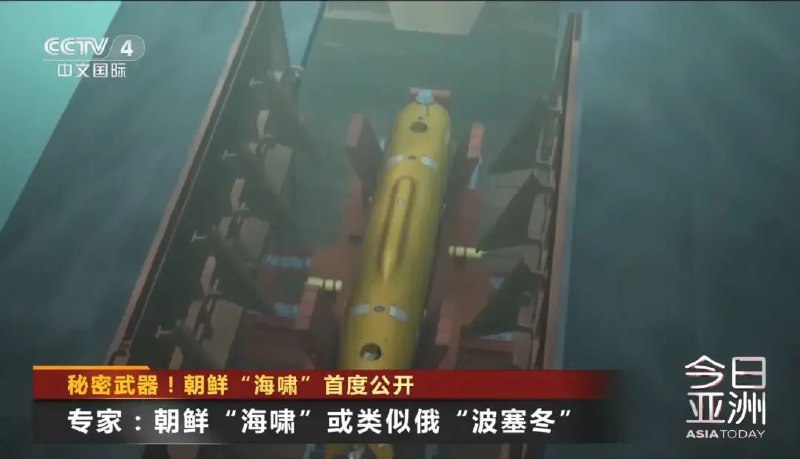 » 9. 朝鲜称进行水下核武器系统试验朝中社19日援引朝鲜国防省发言人的话称，朝鲜在东部水域对“海啸-5-23”水下核武器系统进行了试验，以回应韩国、美国和日本刚刚结束的一场联合海上军演