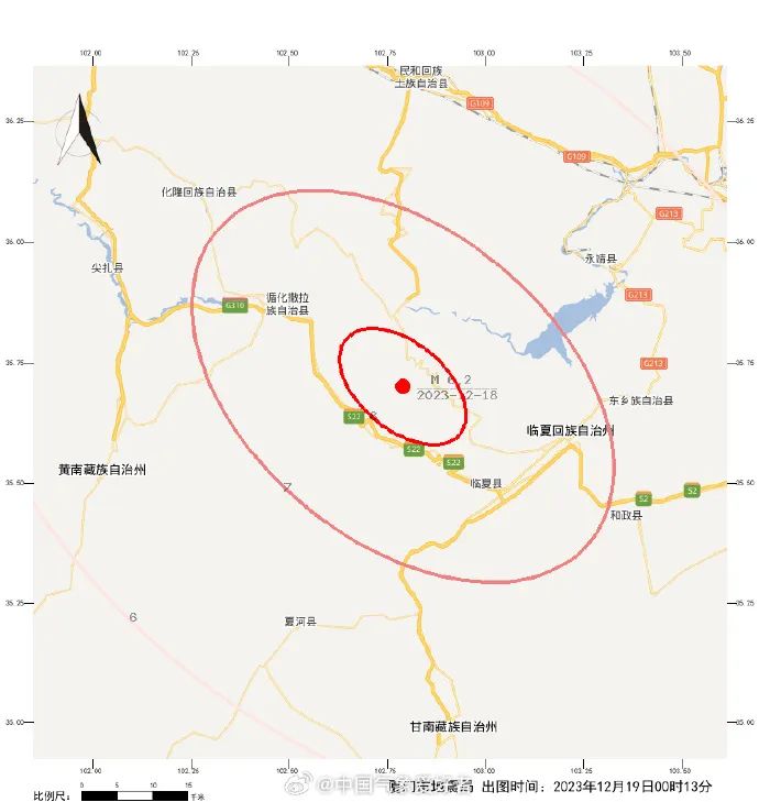 » 2. 甘肃积石山县积石山6.2级地震已致甘肃113人遇难536人受伤记者从甘肃省抗震救灾现场指挥部了解到，截至19日13时，甘肃省临夏回族自治州积石山保安族东乡族撒拉族自治县6.2级地震已造成当地113人遇难，536人受伤，房屋损毁155393间