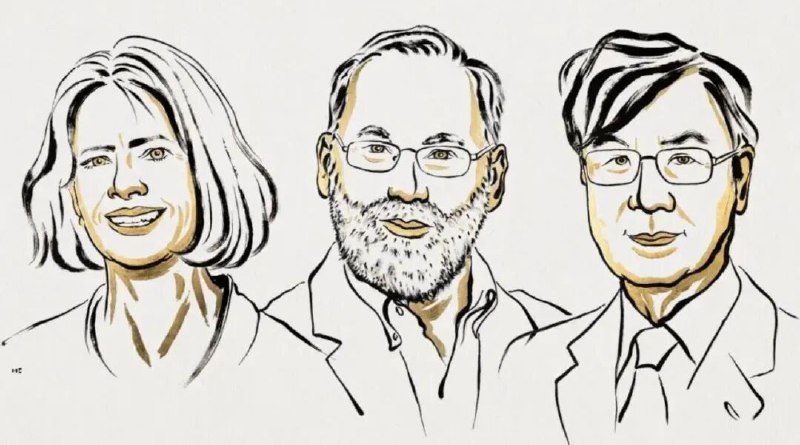 » 3、三名免疫学者获得诺贝尔医学奖 美国两人 日本一人今天下午5:30，诺贝尔委员会宣布2025年诺贝尔生理学或医学奖授予Mary E. Brunkow（现任职于美国西雅图的系统生物学研究所）、Fred Ramsdell（现任职于美国旧金山的Sonoma Biotherapeutics公司）和Shimon Sakaguchi（现任职于日本的大阪大学）三位免疫学家，表彰其在外周免疫耐受领域做出的突破性发现