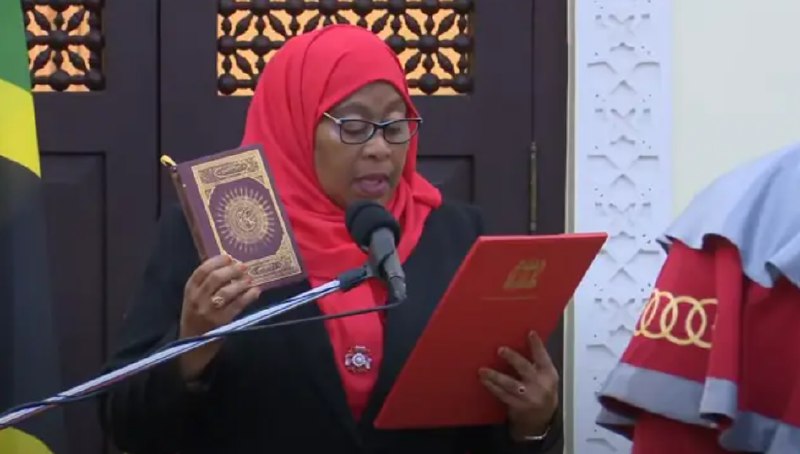 » 7、坦桑尼亚女总统哈桑宣布97.66%支持率连任坦桑尼亚国家选举委员会11月1日公布的总统选举计票结果显示，执政党革命党候选人、现任总统萨米娅·苏卢胡·哈桑获得97.66％选票，成为该国历史上首位民选女总统