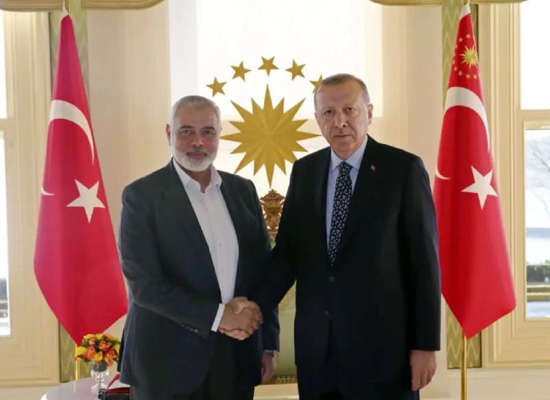 » 4、埃尔多安：完全支持哈马斯的斗争，不会对种族灭绝保持沉默俄新社4月26日报道，土耳其总统埃尔多安表示，“在与哈马斯高级领导人伊斯梅尔·哈尼亚会面时，我曾告诉他，安卡拉将全力支持他们的斗争