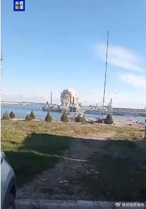 » 1. 乌克兰宣称轰炸俄罗斯里海舰队  击中两艘驱逐舰11月6日，乌克兰国防部情报总局采取特别行动使用无人机首次成功袭击俄罗斯在里海的舰队