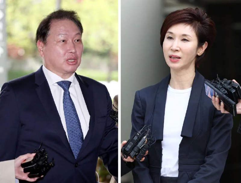 » 4、SK集团会长离婚案宣判 前总统女儿凭父亲分得1.38万亿韩元5月30日，韩国SK集团会长崔泰源离婚案二审宣判，被判向前妻卢素英分割1.38万亿韩元财产，约合72.3亿元人民币的财产，为一审20倍，并支付20亿韩元赡养费