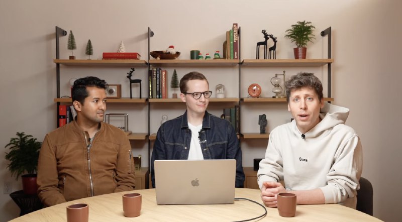 » 8. Sora模型正式发布 最长可生成20秒视频当地时间12月9日，OpenAI CEO山姆·奥特曼（Sam Altman）与Sora团队负责人比尔·皮布尔斯（Bill Peebles）、阿迪亚·拉梅什（Aditya Ramesh）进行了约20分钟的直播