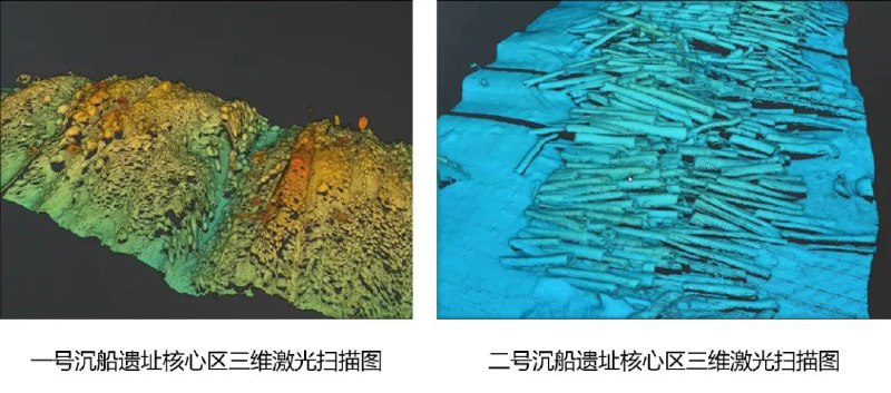 » 20. 我国首次在南海千米级深海发现明代沉船遗址2023年5-6月、9-10月，国家文物局考古研究中心、中国科学院深海科学与工程研究所、中国（海南）南海博物馆，通过海洋物理探测和载人潜水器水下调查相结合的方法，确认了两处沉船的分布范围和遗物分布情况，并对两处沉船进行了三维摄影拼接及激光扫描等资料记录工作