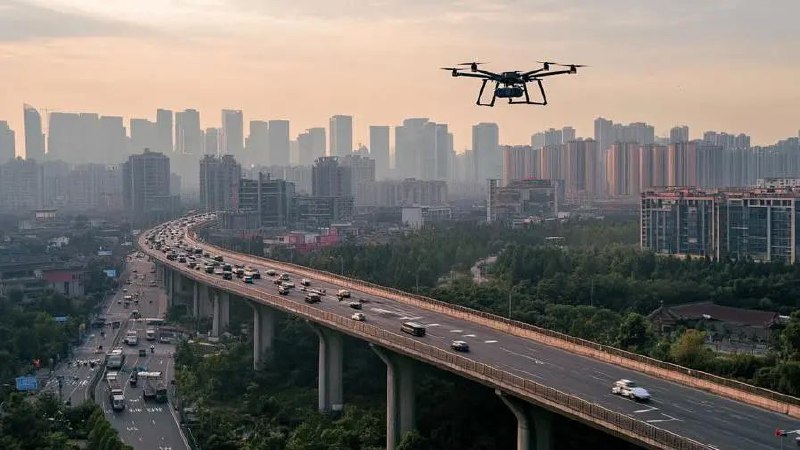 » 6、上海批准首条跨越高架的无人机航线10月23日下午，“杨数浦”低空经济发展研讨会在杨浦区长阳创谷举行