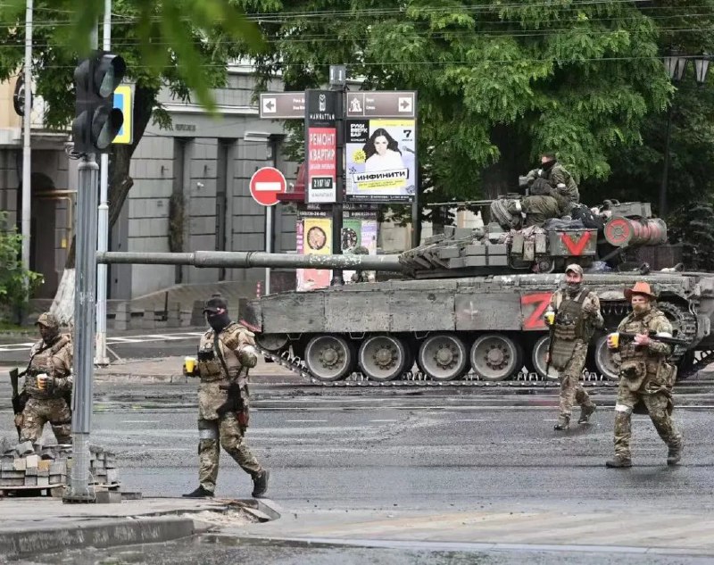 » 9. 普京讲话：瓦格纳武装叛乱，1917年俄曾遭这样的背后打击针对瓦格纳部队叛乱事件，俄罗斯总统普京发表电视讲话