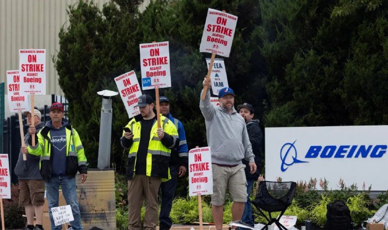 » 7、波音三万员工罢工 16年来首次据央视中文国际9月14日消息，因对劳资协议不满，美国波音公司超3万名员工9月13日开始罢工，此次罢工是波音公司16年来首次