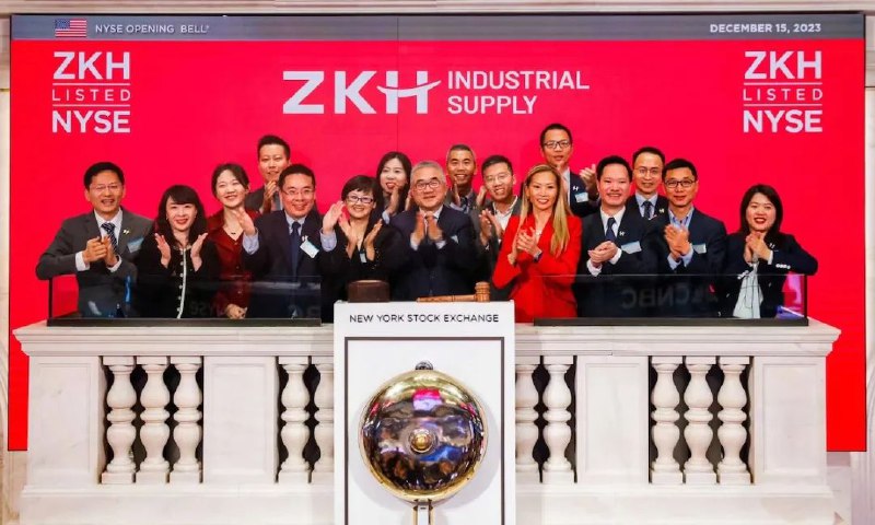 » 5、震坤行登陆纽交所，为两年半以来中概股市值最大在美IPO北京时间12月15日晚，中国MRO（工业用品）采购服务平台震坤行在纽交所挂牌上市，股票代码为“ZKH”，成为中国MRO赴美第一股