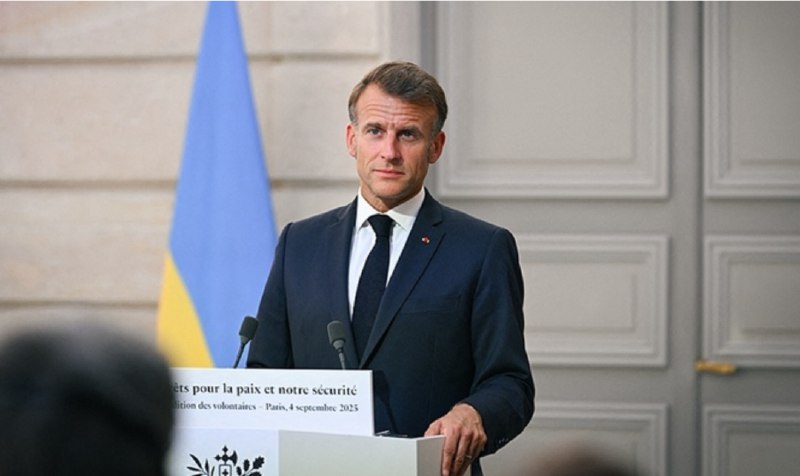 » 4、马克龙：俄乌停火后，26国将向乌克兰派兵据新华社消息，当地时间9月4日，法国总统马克龙在巴黎举行的支持乌克兰“志愿联盟”线上会议结束后宣布，以欧洲国家为主的26国在会上正式承诺向乌克兰部署地面、海上或空中部队作为“保障部队”