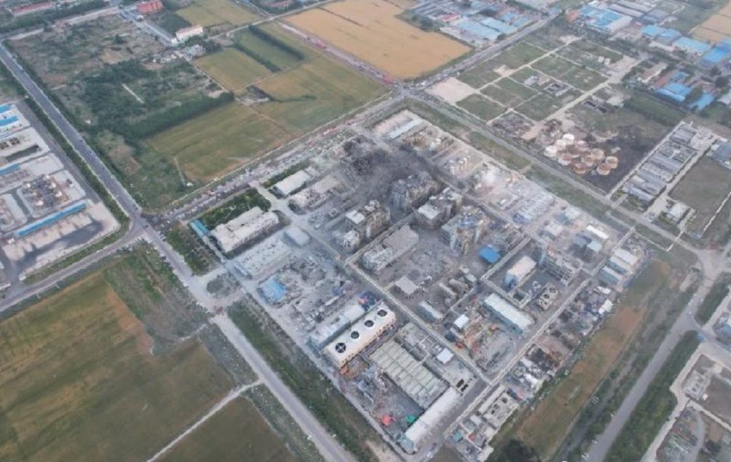 » 2、山东潍坊高密一化工厂发生爆炸，至少11人未生还5月27日11时57分左右，山东高密友道化学有限公司一车间发生爆炸事故