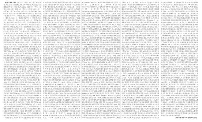 » 6. 人民法院报：曾查封鸡西市原副市长房产1021处  出逃举报书记近日，《人民法院报》用1.5版刊发了牡丹江中院关于黑龙江省鸡西市原副市长李传良贪腐案的公告