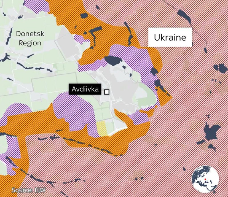 » 3、乌克兰宣布放弃顿涅茨克外围阿夫杰耶夫卡当地时间17日凌晨，乌克兰武装部队总司令瑟尔斯基在社交媒体上宣布，当前战况下，出于避免乌军被包围和保护乌军官兵生命和健康的考虑，他决定将乌军从乌东部阿夫杰耶夫卡撤离至更有利防线进行防御作战