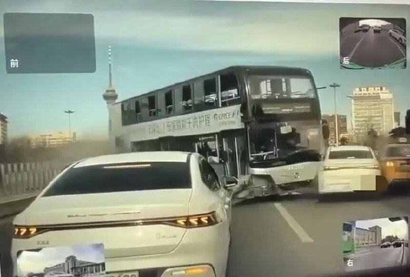 » 12. 内蒙古一高速路面塌陷，已有3死4伤12月25日晚，G55二广高速太原方向（K381）处路面出现塌陷，造成4辆车发生事故